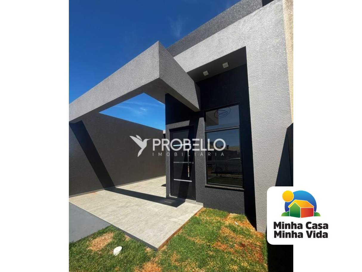 Casa para Venda, em Marechal C�ndido Rondon, bairro Fl�rida, 2 dormit�rios, 1 banheiro, 1 su�te