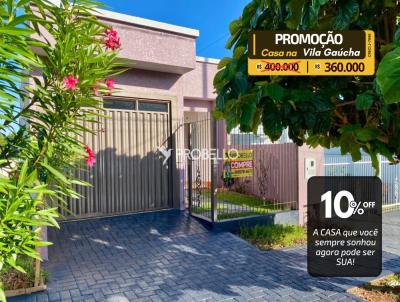 Casa para Venda, em Marechal Cndido Rondon, bairro Vila Gacha, 2 dormitrios, 3 banheiros, 1 sute, 1 vaga