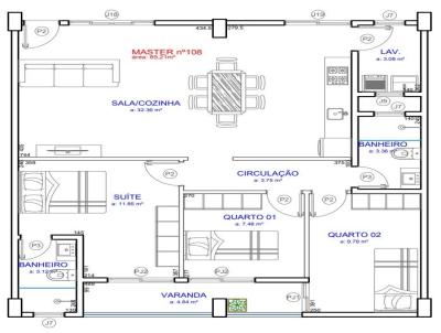 Apartamento para Venda, em , bairro Centro, 3 dormit�rios, 2 banheiros, 1 su�te